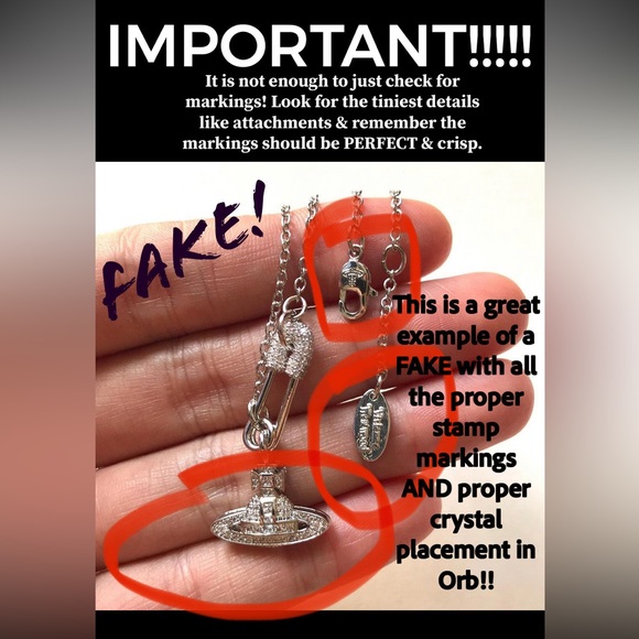 Buyer BEWARE 99.9% of that VWestwood jewelry is FAKE!! - Picture 11 of 12